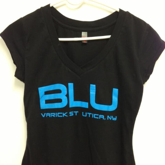 Blu t shirt